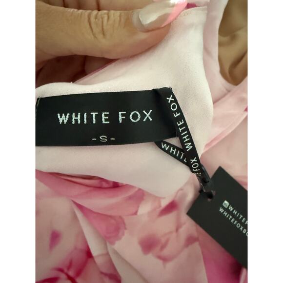 NWT White Fox Boutique Genesis Mini Dress Pink Meadows Size S - Picture 7 of 9
